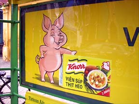 Knorr Pig on Nam Ky Khoi Nghia St., Saigon, Vietnam
