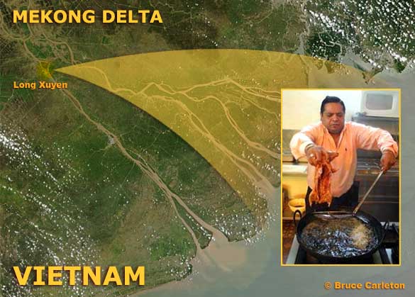 Mekong Delta: fried rat country